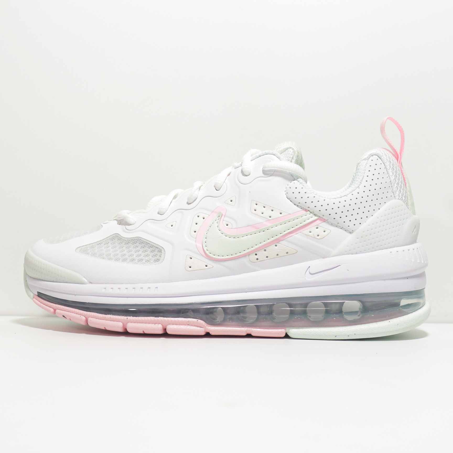 2021 Women Nike Air Max Genome White Pink Shoes - Click Image to Close